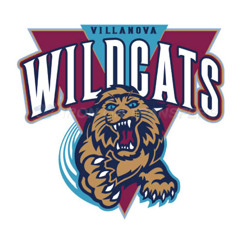 Villanova Wildcats Logo T-shirts Iron On Transfers N6813 - Click Image to Close